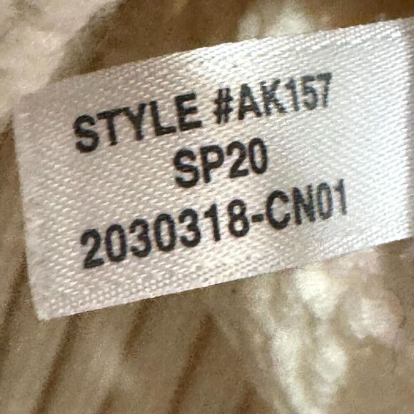 J. Crew Diagonal Cable-Knit Crewneck Sweater Size Small Cotton Fisherman Crew - Picture 7 of 7